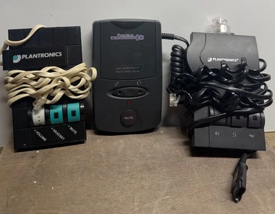 3 Plantronics Phone Headset Amplifier's ( M10, A10, & M12 Vista) - Fast Ship - Image 1 of 4