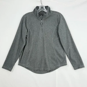 Made For Life Womens Small Athleisure Jacket Full Zip Gray Polyester - Picture 1 of 18