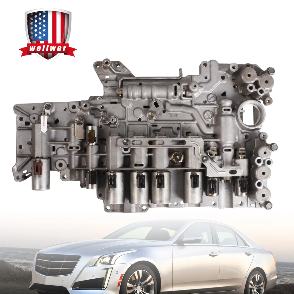 Cuerpo de válvula solenoide de transmisión para Cadillac CTS TL-80SN AA80E 2014-2019 Foto 1 de 4
