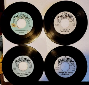 NORTHERN SOUL R&B 45 LOt x4 BILLY BLAND Cross My Heart GRANDMAW All I Could Do + - Picture 1 of 5