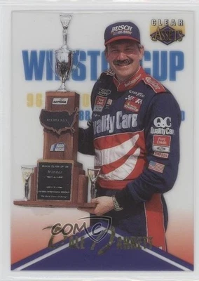 1996 Clear Assets Dale Jarrett #62 HOF - Image 1 of 2