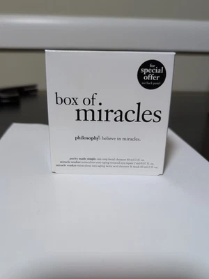 Caja de Milagros Filosofía Juego de 3 piezas Limpiador de Pureza Reparación Milagro Trabajador Viaje. Foto 1 de 4