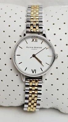 Reloj Pulsera Olivia Burton London Damas Clásico 30mm Dos Tonos OBW0247  Foto 1 de 4