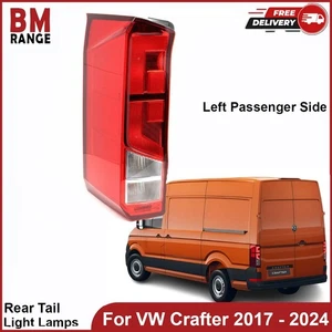 For VW Crafter 2017-2024 Left Rear Tail Light Lamp Lens Passenger Side N/S NEW - Picture 1 of 8