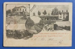1902 Aspio (Ancona) - Werk G. Baluffi & f.lli - Mineralquellen - Kranich - Bild 1 von 3