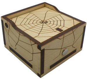 Spider Box - Secret Box Brainteaser Puzzle - Picture 1 of 4
