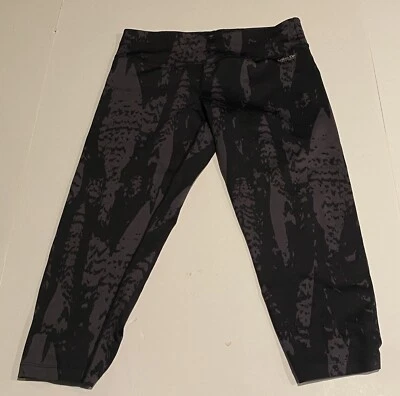 Calvin Klein Performance Women's Smoke Print Workout Leggings Black Size Medium - Image 1 of 4