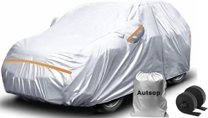 SUV Car Cover Waterproof All Weather,12-Layer Car Covers for Automobiles Outdoor - Picture 1 of 6