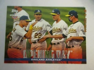 2022 TOPPS OPENING DAY OAKLAND ATHLETICS OPENING DAY CARD #OD-12 - Picture 1 of 3