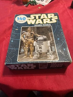 Vintage 1977 Star Wars Kenner Puzzle Artoo Detoo See-Three PIO 140 Pieces 100% - Image 1 of 4