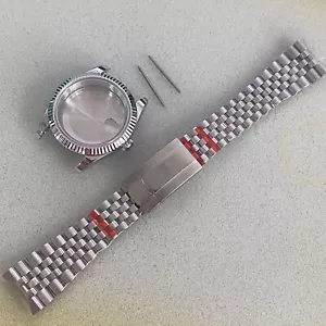 39mm Sapphire Glass Watch Case + Watch Strap for Japan NH35/NH36/4R Movement ## - Picture 1 of 26