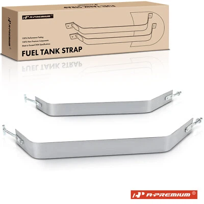 2x Steel Fuel Tank Straps for Ford E-100 Econoline E-350 Econoline Club Wagon - Image 1 of 4