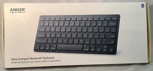 Teclado Bluetooth ultracompacto Anchor modelo A7726 negro nuevo en caja - Imagen 1 de 4
