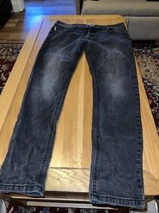 Money Men’s Ape Embossed Jeans Size 34s Good Condition - Picture 1 of 16