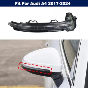 Right Side Rearview Mirror Turn Signal Indicator Light For Audi A4 2017-2024 - Picture 1 of 9