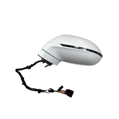 2012-2015 Audi A7 Left Door Mirror Power W/Memory White S9r Factory OEM Part Foto 1 de 4