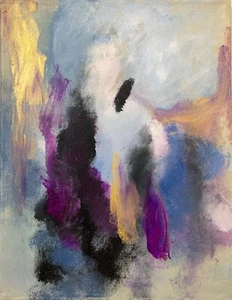 18 X 14 inches Original Oil Painting, Abstract #Three - Picture 1 of 1