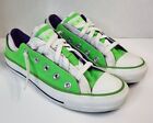 Converse Unisex All Star Neon Green Purple Shoes Sneakers Size Men's 3 Women's 6