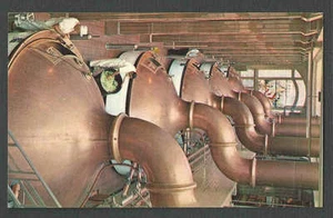 Ca 1942 PPC* MILWAUKEE PABST BLUE RIBBON BEER KETTLES IN PORDUCTION MINT - Picture 1 of 1