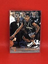 1996 Score Board Basketball Rookies Allen Iverson Rookie RC #1, Georgetown Hoyas