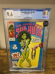 SENSATIONAL SHE-HULK #40 1992 CGC 9.6 MARVEL - Picture 1 of 1