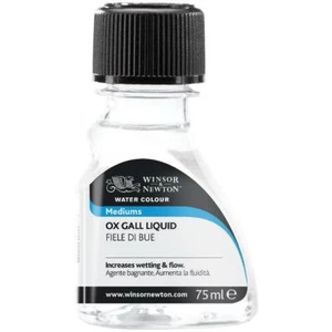 WINSOR&NEWTON ADDITIVO AUSILIARI PER ACQUERELLI FIELE DI BUE LIQUIDO 75ML. - Foto 1 di 3