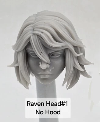 3D-печатная ГОЛОВА ВОРОНА RIBIRTH #1 1:12 6 дюймов GI Joe классифицированная ЛЕГЕНДЫ MARVEL  - Изображение 1 из 2