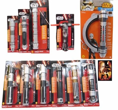 Lichtschwert Laserschwert Leuchtschwert Star Wars Darth Maul Ren Licht Postkarte - Bild 1 von 4