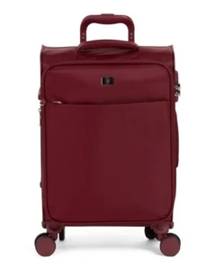 IT LUGGAGE 22in Dark Red Lustrous Luxe Softside Carry-on Spinner - Picture 1 of 4