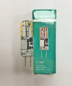 Heathfield 1.5w G4 LED cápsula lámpara bombilla 3000k, 4000k y 6000k - Imagen 1 de 2