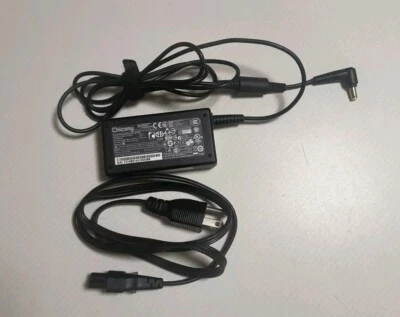 Chicony AC Power Adapter For Acer 19V 3.42A 65W w/Cord A11-065N1A A065R035L - Image 1 of 4
