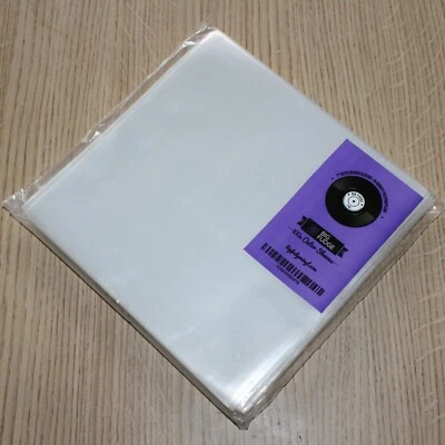 BIG FUDGE 7" Outer Record Vinyl Record Sleeve Hi-Density Polypropylene 100 Packs