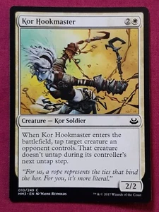 Magic The Gathering MODERN MASTERS 2017 MM3 KOR HOOKMASTER white card MTG - Bild 1 von 2