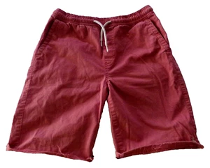 ORIGINAL PENGUIN MUNSINGWEAR CUTOFF SHORTS CORAL ELASTIC WAIST POCKETS 14 YOUTH - Picture 1 of 9