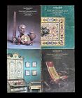 Sothebys NY 1987-88 Auction Catalog x4 French Continental Furniture & Decoration