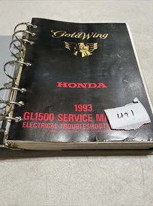 1993 Honda GL1500 GoldWing Service Manual & Electrical Troubleshooting - Picture 1 of 8