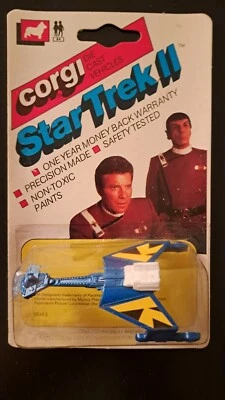 Corgi Star Trek II Klingon Warship - Hecho a mano en Gran Bretaña 1982 Foto 1 de 4