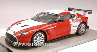 MODELLINO AUTO STATICO TECNOMODEL ASTON MARTIN V12 ZAGATO 2012 NURBURGRING 1/18 - Immagine 1 di 4