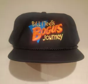 Vintage 90’s Bill and Ted’s Bogus Journey Movie Promo Snapback Hat New Old Stock - Picture 1 of 2