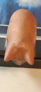 Vintage Holz neugierige Katze Kätzchen handgeschnitzt Regal Sitter 6 Zoll Thailand - Bild 1 von 24