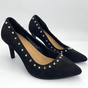 Torrid schwarze Spike-Heels mit Nieten - Größe 8W - Bild 1 von 9