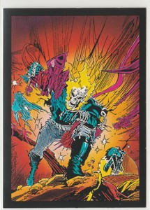 1992 Comic Images Ghost Rider II #4 Asleep GHST 0014