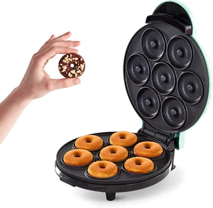 Mini Donut Maker Machine for Kid-Friendly Breakfast, Snacks, Desserts & More - Picture 1 of 5