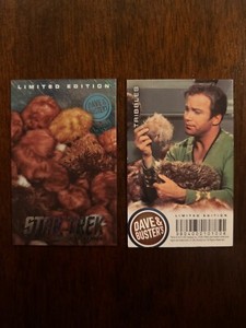 Dave and Buster’s Star Trek Tribbles Rare Limited Edition Foil Card