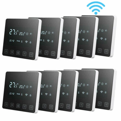 Raumthermostat WLAN Wifi LCD Digital Thermostat Fußbodenheizung Wandheizung LED - Bild 1 von 4