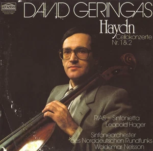 HAYDN Cello Concertos 1 & 2 DAVID GERINGAS HAGER NELSSON Parnass 32561 Stereo LP - Imagen 1 de 3