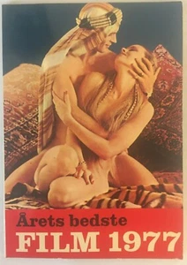 Valentino Rudolf Nureyev Leslie Caron Vintage Danish Magazine Booklet Film 1977 - Picture 1 of 3