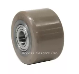4VCR203AS Crown 4" x 2.50" Pallet Jack Wheel with Bearings, Poly on Cast Iron - Picture 1 of 1