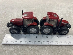 Ertl 1:64 Case 210 Diecast Tractor With Cab Loose Lot Of 2 - Picture 1 of 7