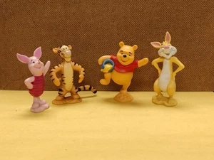 DISNEY Pooh PVC Piglet, Tiger, and Rabbit Figurines - Picture 1 of 3